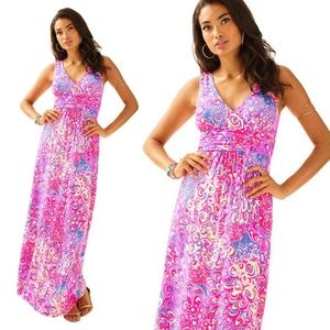 COPY - Lilly Pulitzer  Lillys Lagoon Sloane Maxi dress
